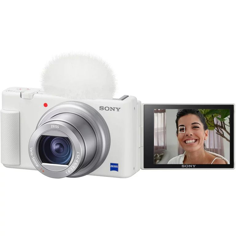 Sony ZV-1 Compact Digital Vlogging 4K Camera for Content Creators & Vloggers DCZV1/W | Walmart (US)