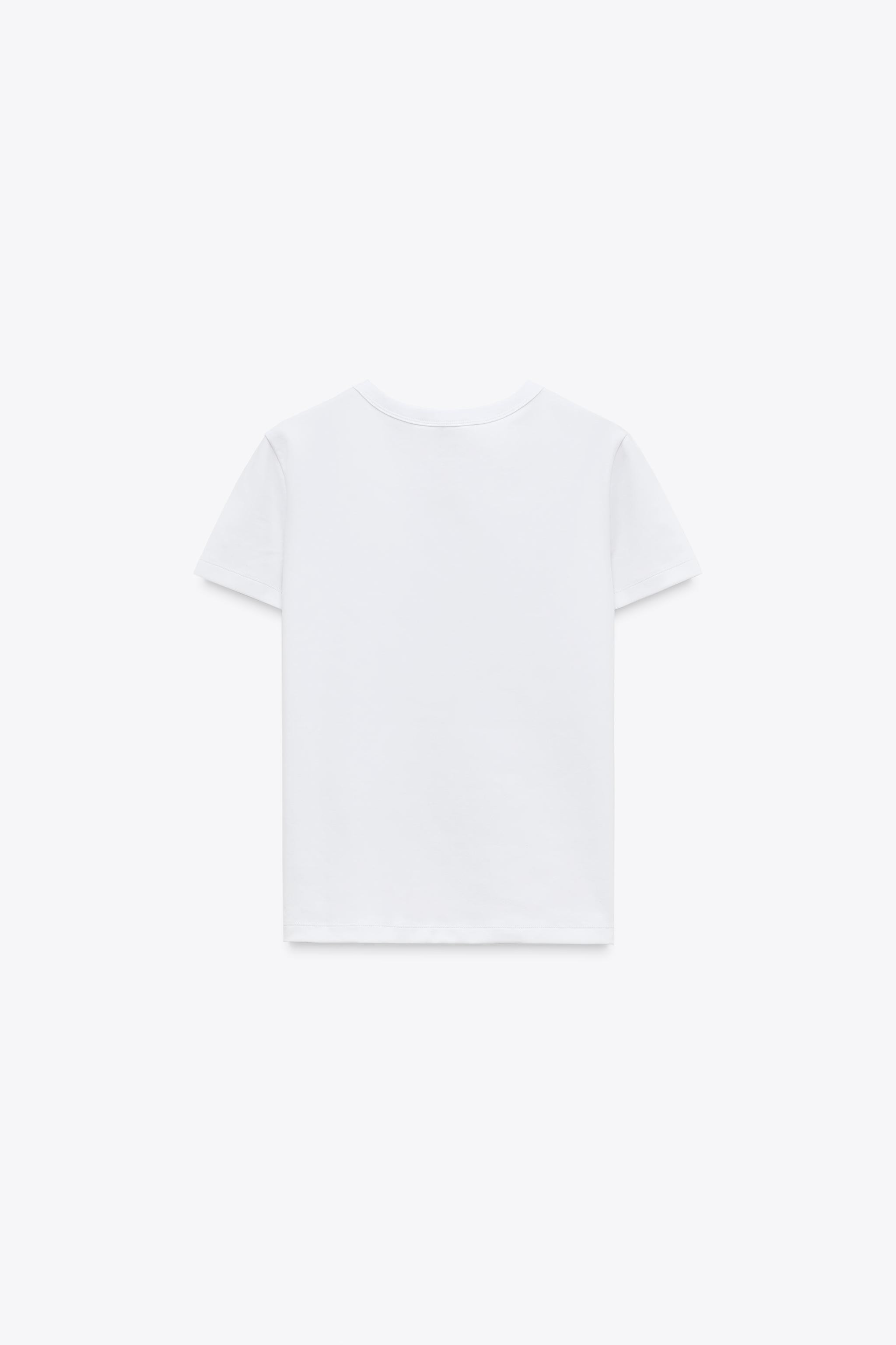 INTERLOCK SHORT SLEEVE T-SHIRT | Zara US
