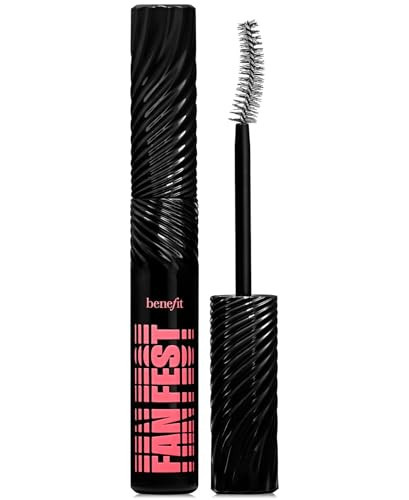 Benefit Cosmetics Mini Fan Fest Fanning & Volumizing Mascara Hyper Black, 0.07 Ounce (Pack of 1) | Amazon (US)