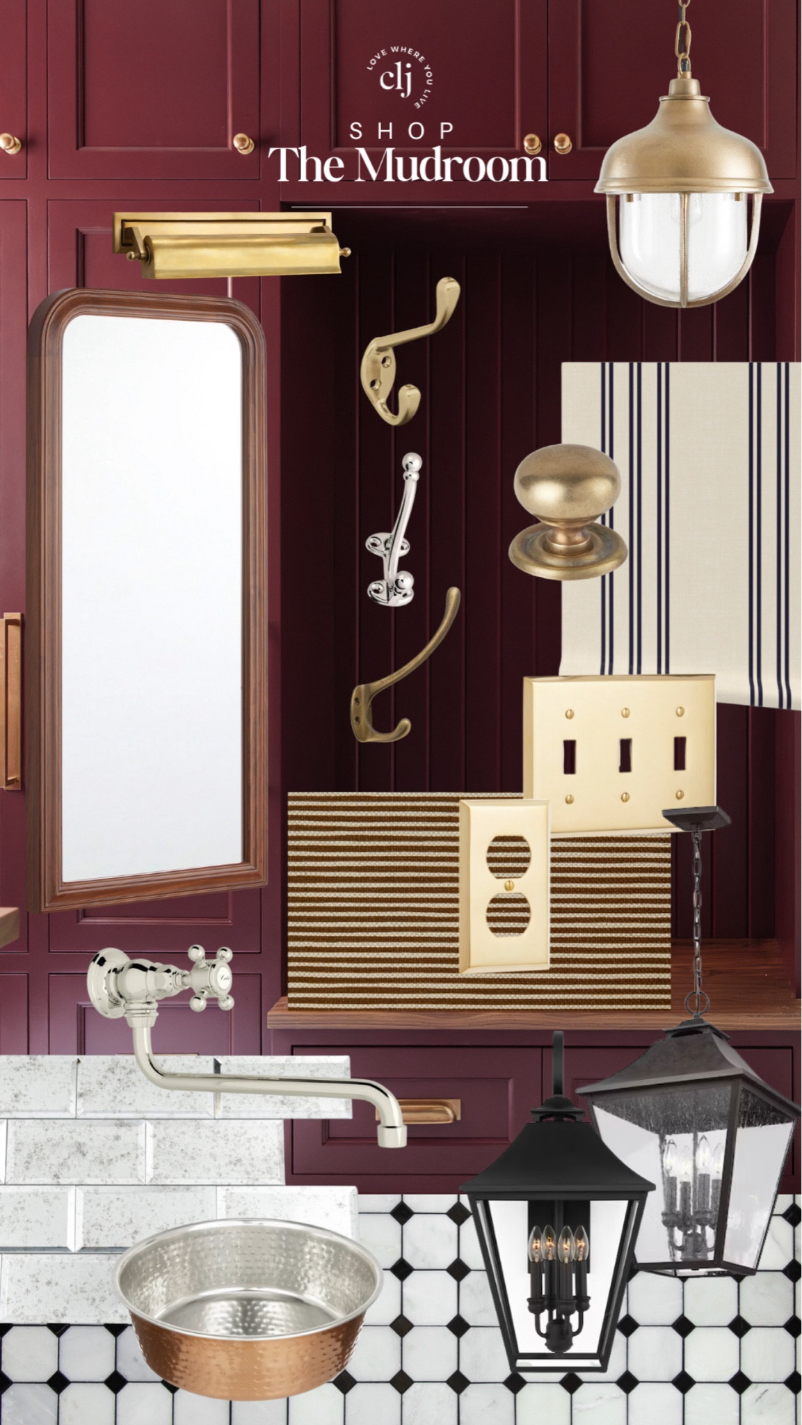 Taking care of all the electrical in and outside the mudroom today! Just added this picture light from rejuvenation (now just need to hang the mirror✨) and this large sconce and two small lantern pendants from Visual Comfort outside today! 

#LTKHome #LTKStyleTip #LTKU