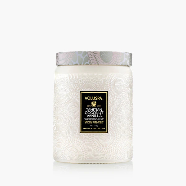 Tahitian Coconut Vanilla - Large Jar Candle | Voluspa