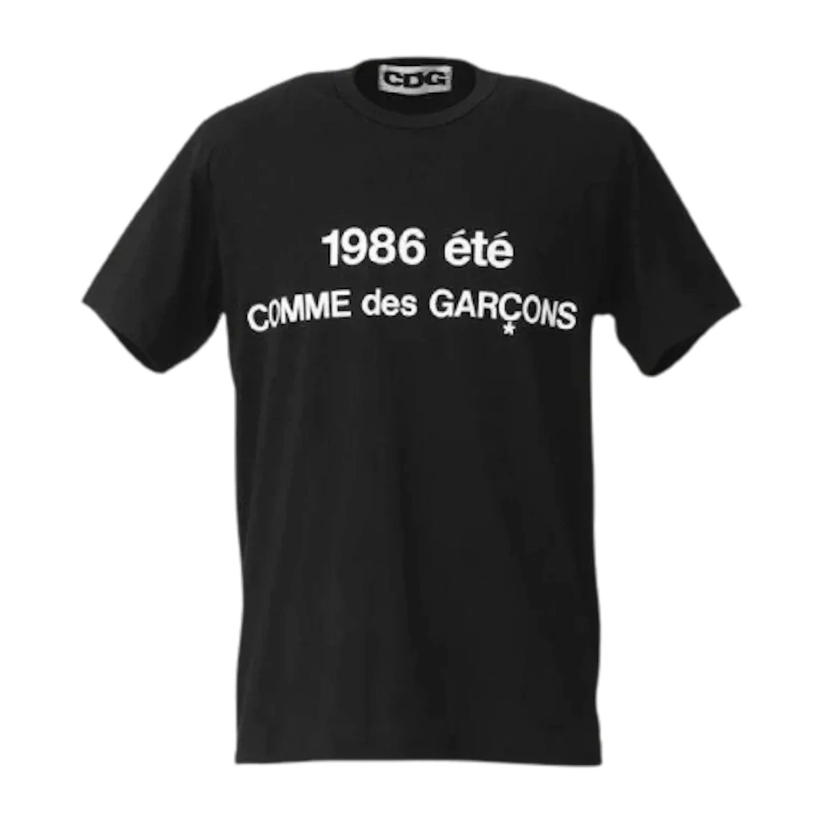 Buy Comme des Garçons 1986 Black T-shirt | Novelship