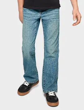 Boys Basic Bootcut Jeans - DARK WASH | The Children's Place | The Children's Place