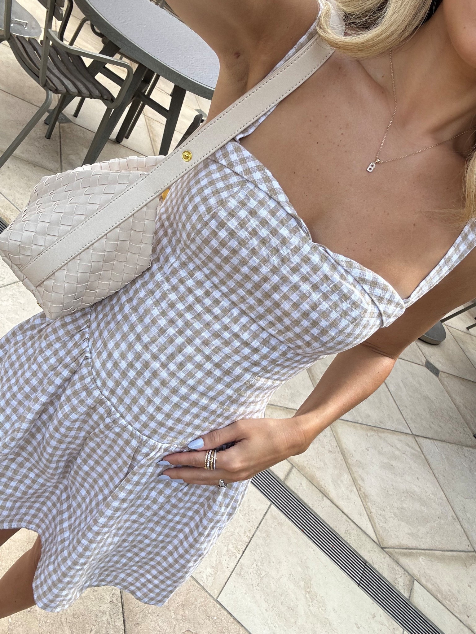 mini dress (with built in shorts) is on sale & code DENIMAF takes off even more! Size xxs petite 