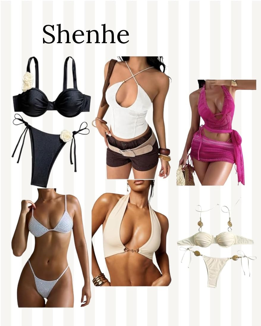 Get vacation-ready with these stunning new swimwear pieces and chic summer tops from Shenhe! Click the link in bio to shop the look! #LTKswim #SummerOutfits #VacationStyle 

 #LTKdayinmylife #LTKgrwm #LTKootd