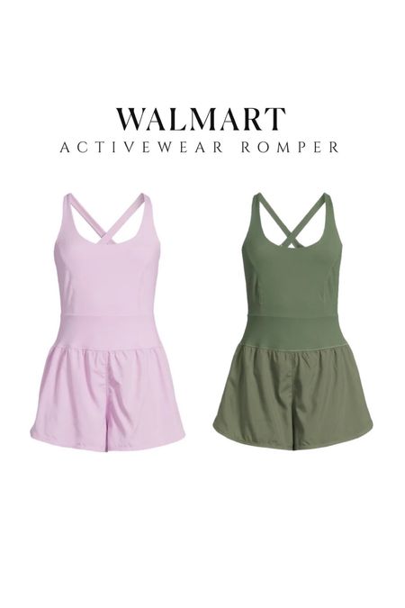 New activewear rompers $25 😍Walmart finds 

#LTKstyletip #LTKsalealert #LTKfindsunder50