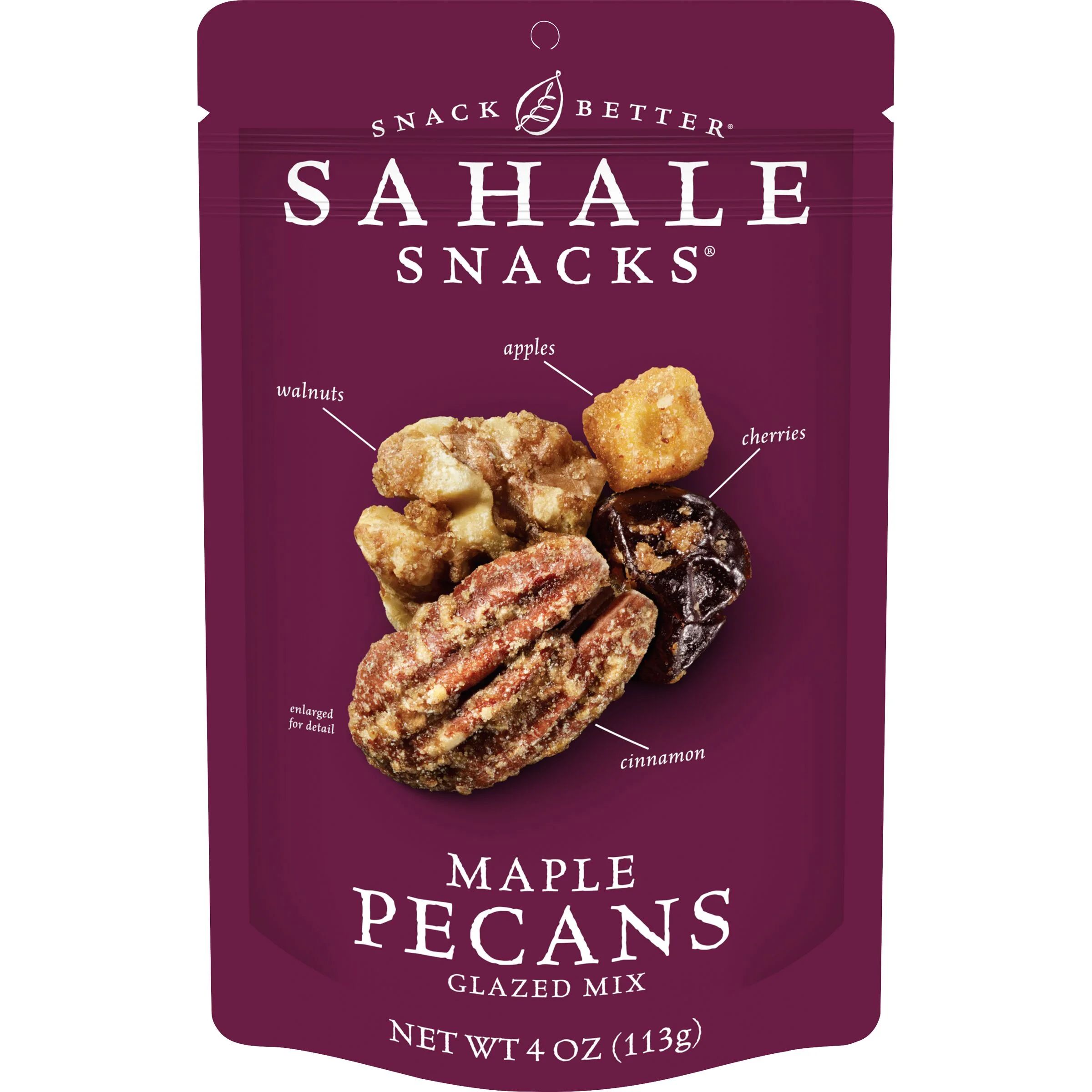 Sahale Snacks Maple Pecans Glazed Mix, Gluten-Free Snack, 4 Oz - Walmart.com | Walmart (US)