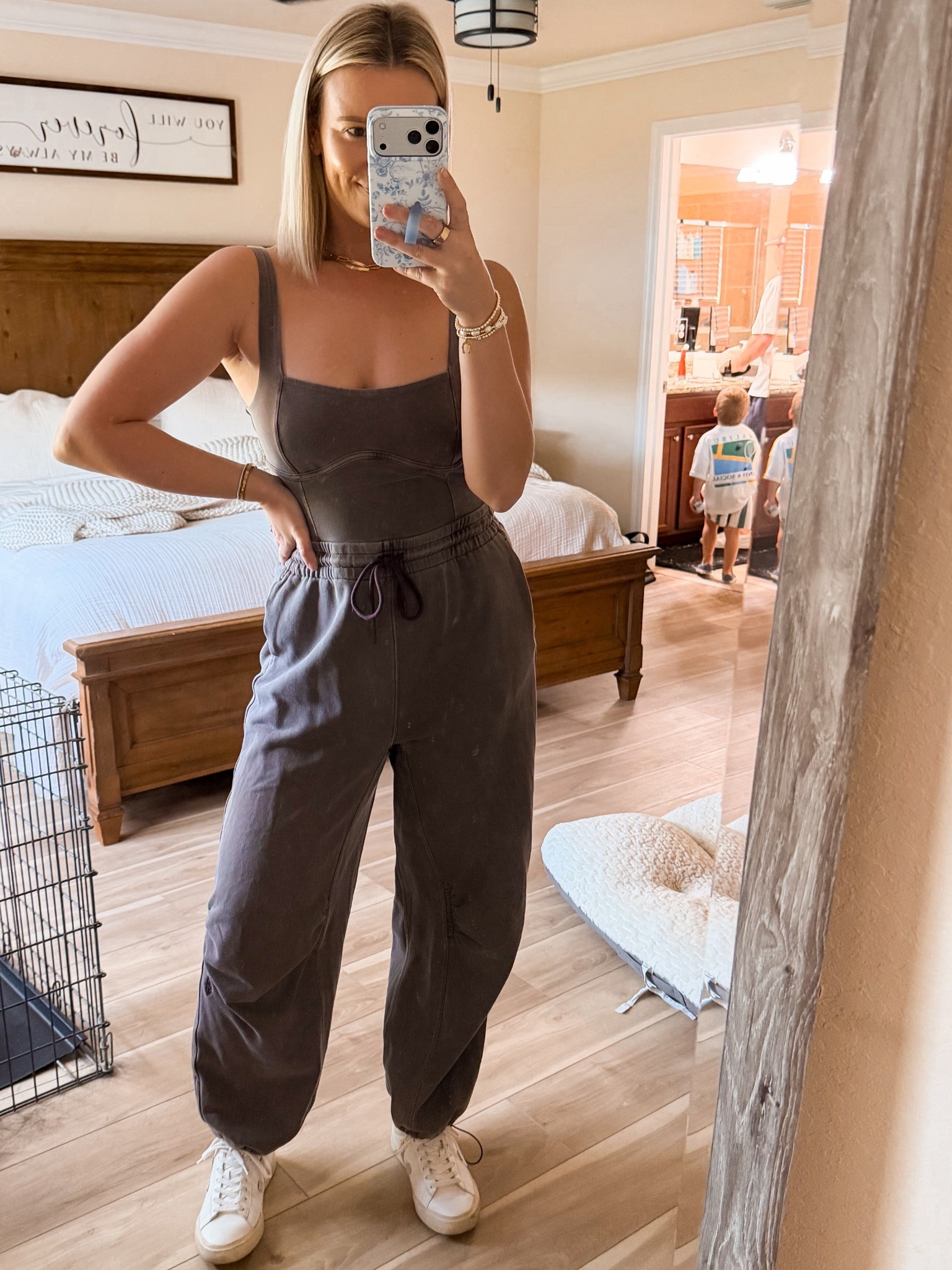 Today’s comfy jumpsuit - wearing a medium, if in between sizes, size down!