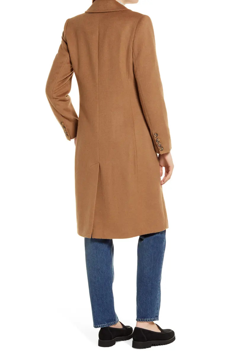 Double Breasted Wool Blend Coat | Nordstrom