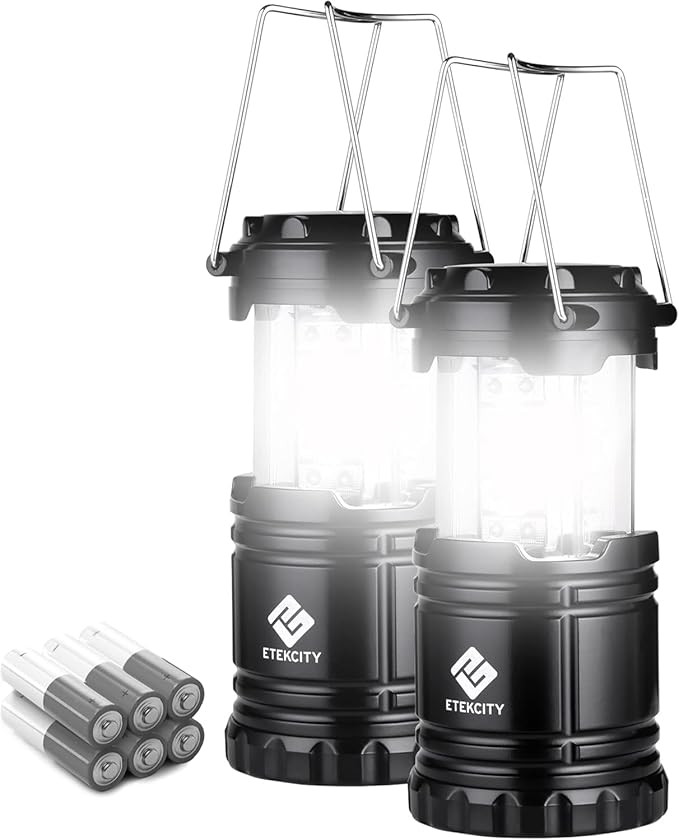 Etekcity Lantern Camping Essentials Lights, Led Flashlight for Power Outages, Survival Gear and S... | Amazon (US)