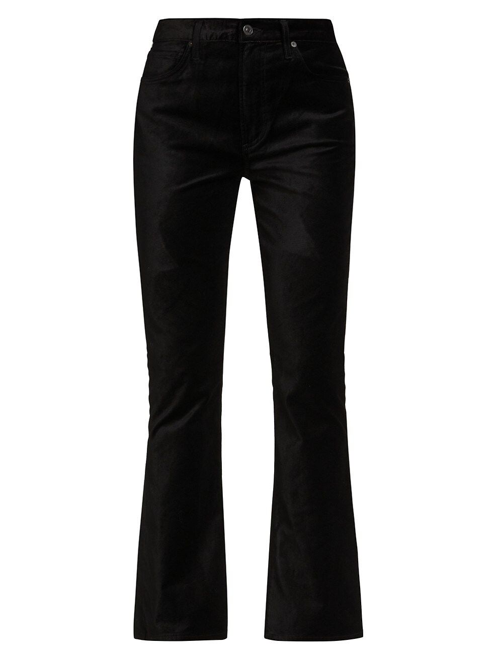Lilah High-Rise Bootcut Velvet Jeans | Saks Fifth Avenue