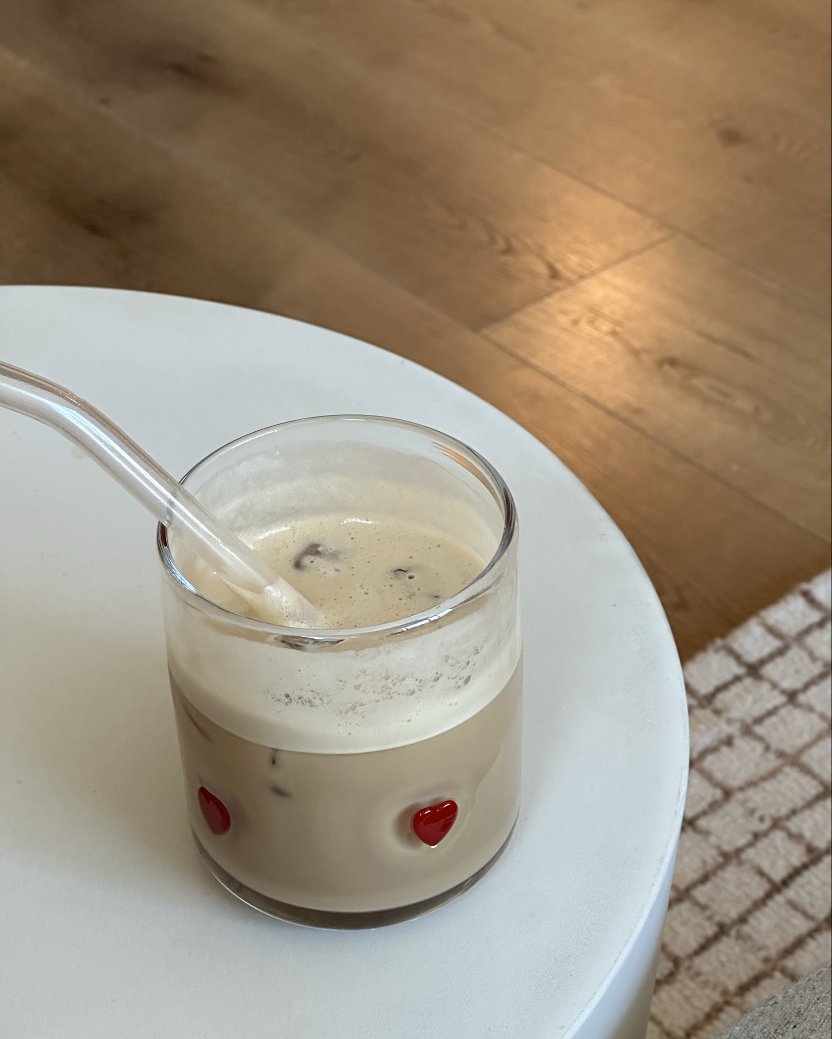 the cutest anthropologie “icon glass” dupe!! #anthropologie #iconglass #anthro #dupe #anthrodupe #icedcoffee #target