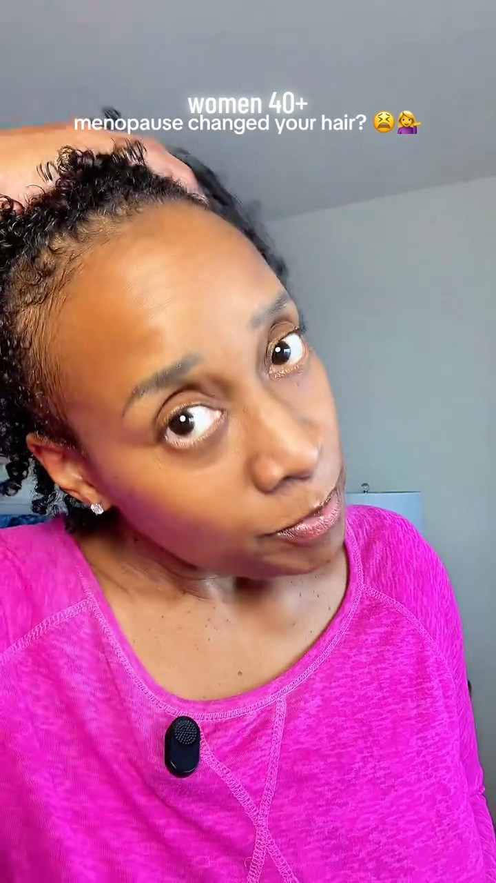 Women 40+, menopause changed my hair, and it changed the way I support it 💁🏾‍♀️

#LTKOver40 #LTKBeauty #LTKselfcare