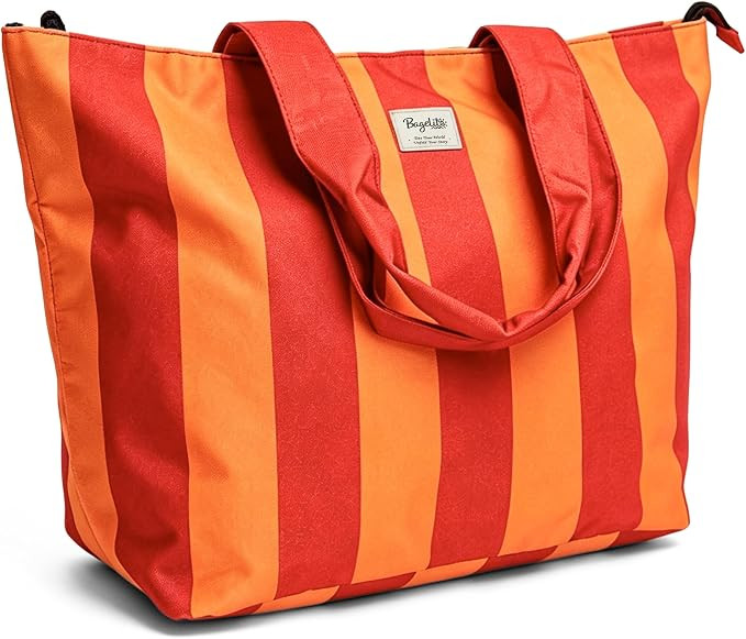 Bagelite Beach Bags Waterproof Sandproof, XL Large Pool Tote Bag for Women | Amazon (US)