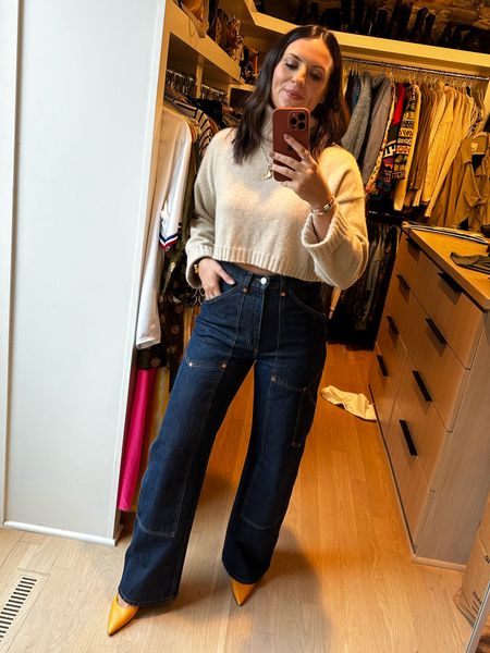 Dinner Tonight Book Tour look 2! 

Love these fun jeans but recommend sizing down for a more fitted waist! I got mine tailored as well  

#LTKshoecrush #LTKstyletip