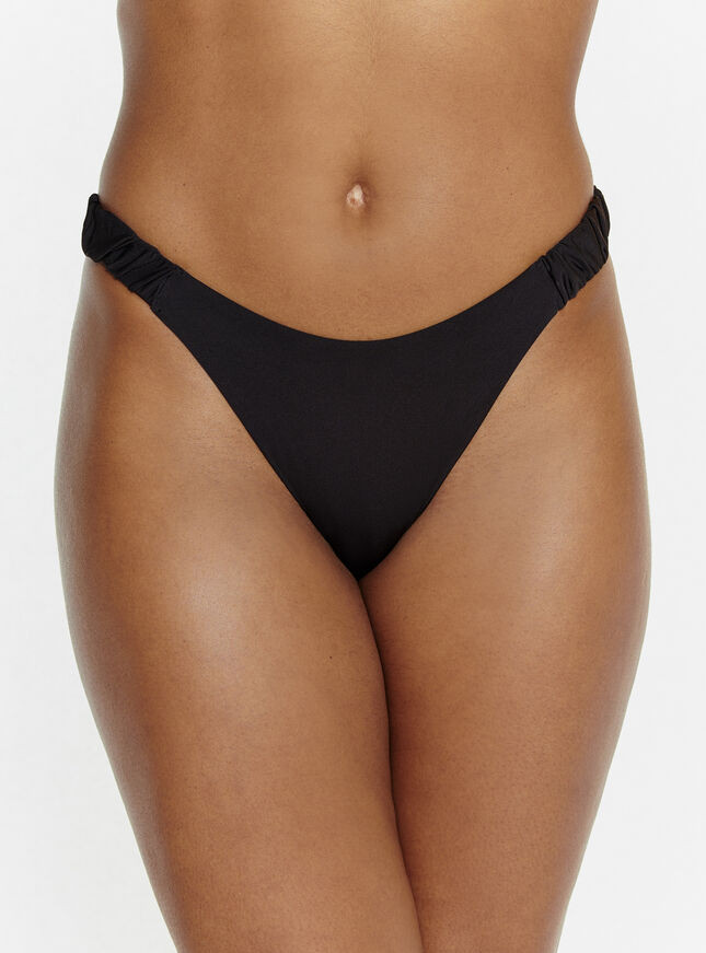 Aruba brazilian bikini bottoms - Black | Boux Avenue (UK)