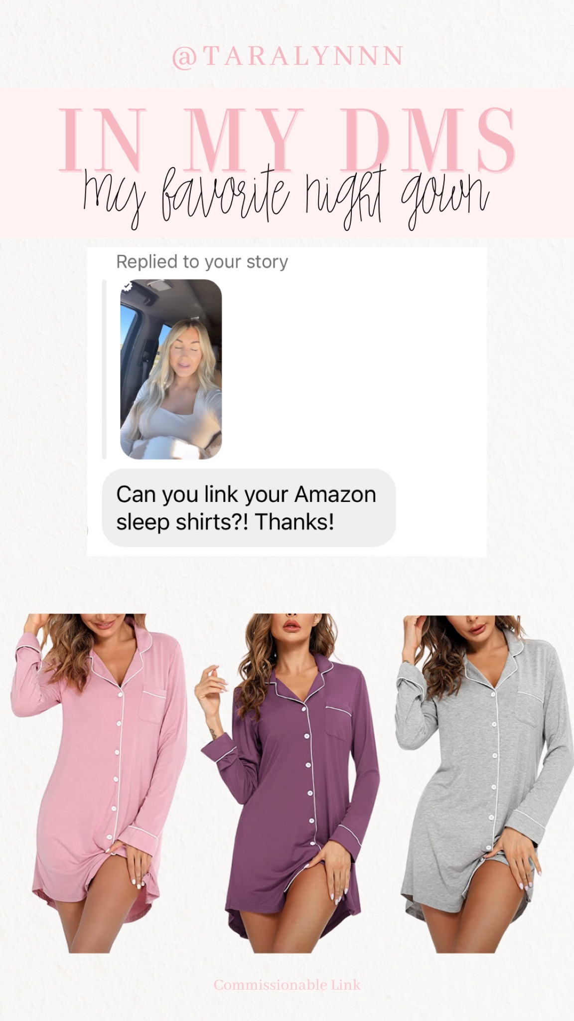 My favorite Amazon night gown under $30

#nightgown #pajamas #amazon #amazonfind #amazonpajamas #holidaypajamas #holiday #giftguide #giftforher

#LTKfamily #LTKfindsunder50 #LTKGiftGuide