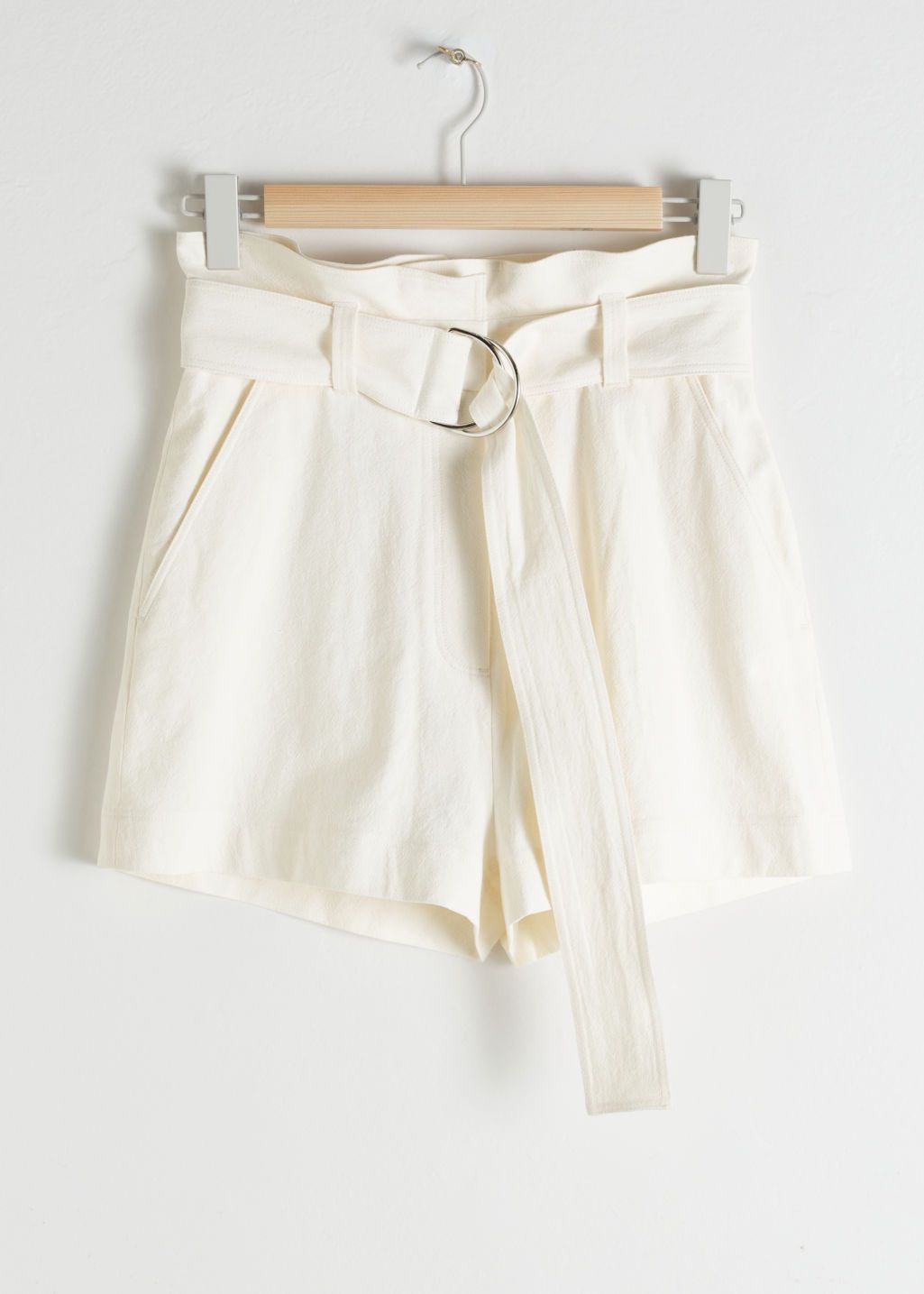 Cotton Linen Belted Shorts | & Other Stories (EU + UK)