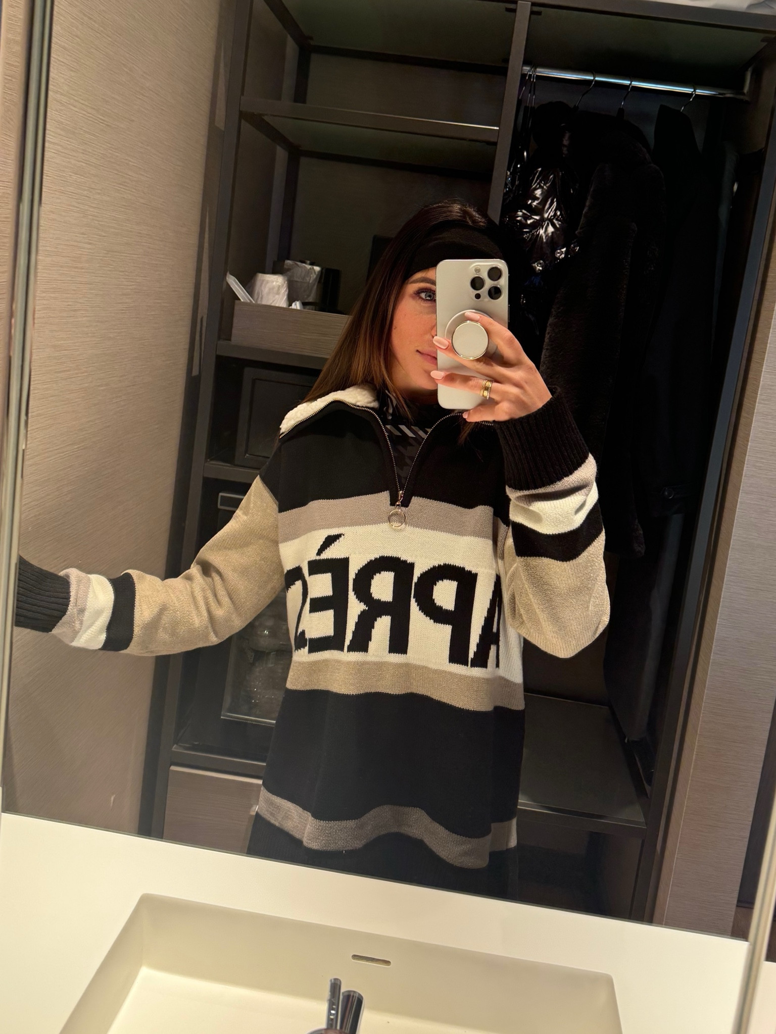 apres ski outfit 🖤
