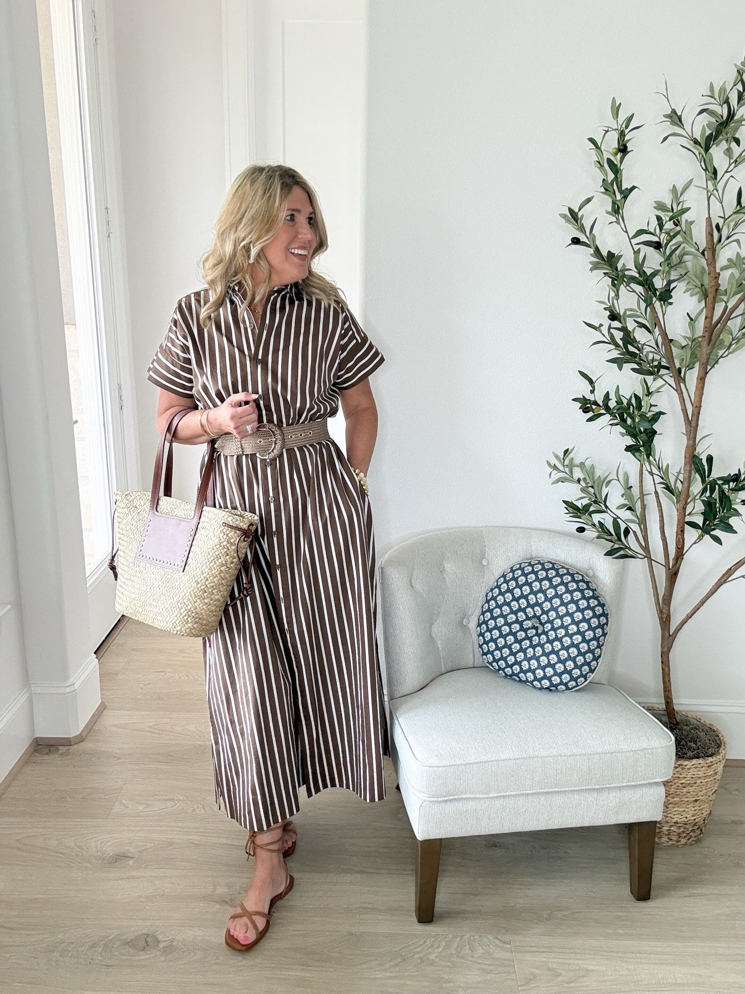 Dress is oversized. Wearing my regular size. I added the belt from my closet. Love this. Linking lots of options for bags from Mango and Ann Taylor. ♥️

#LTKFindsUnder50 #LTKShoeCrush #LTKFindsUnder100 #LTKStyleTip #LTKItBag

#LTKSaleAlert #LTKBeauty #LTKMidsize #LTKPetite #LTKPlusSize #LTKTravel #LTKOver40 #LTKSeasonal #LTKWorkwear #LTKootd #LTKWedding