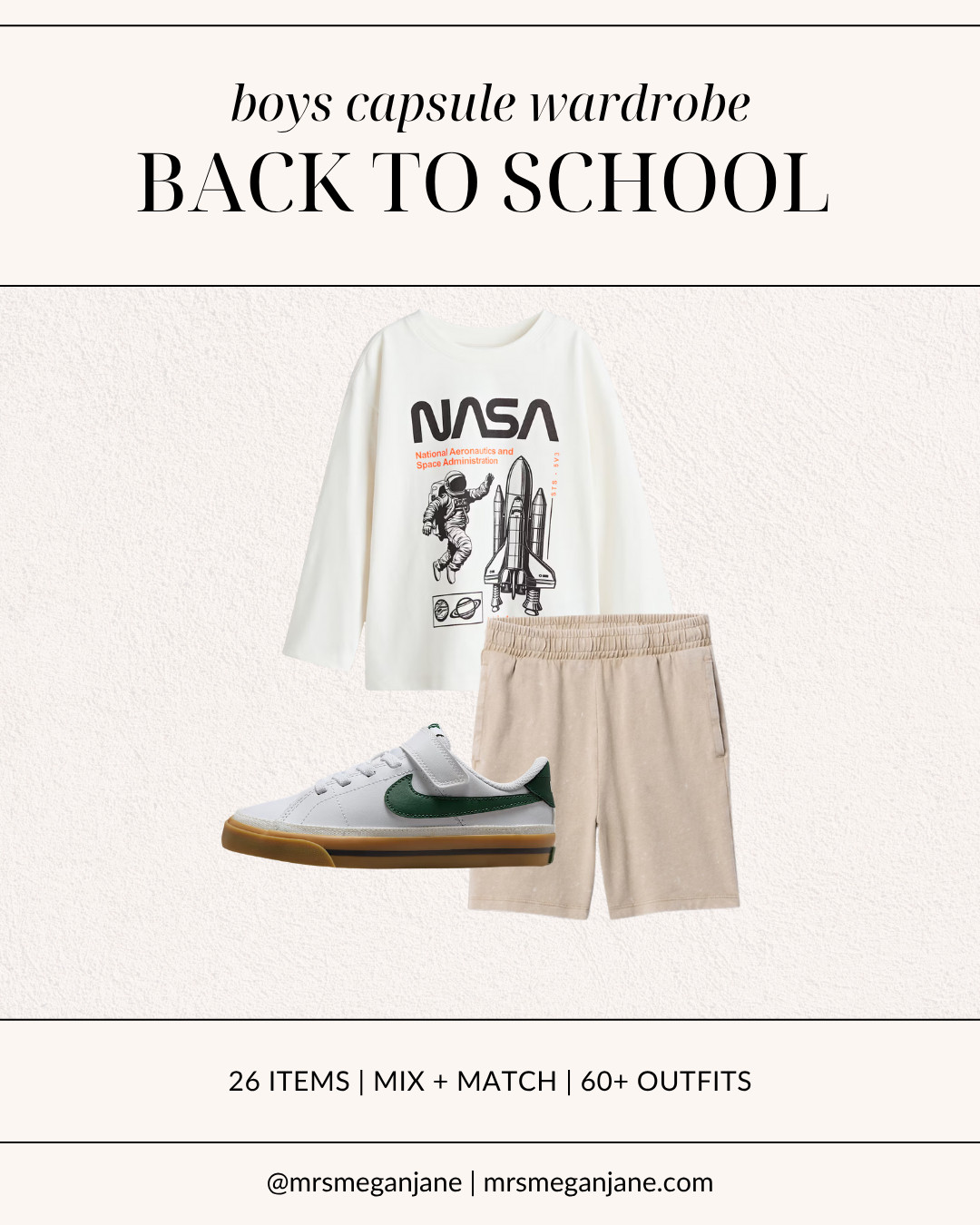 Boys Back-to-School Capsule Wardrobe 🍂 Easy outfits = stress-free mornings. I put together over 60 affordable, durable, and 3rd grade approved outfits 👏 

boys fall capsule, back to school outfits, capsule wardrobe for kids, fall style for boys 

 

#LTKSeasonal #LTKStyleTip #LTKKids