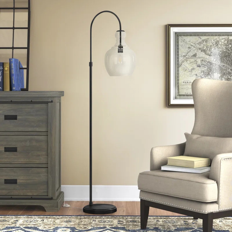 Alden 70'' Arched Floor Lamp | Wayfair North America