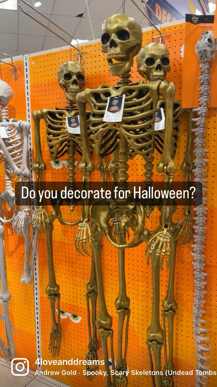 Halloween decor is out at target. Skeleton, spooky, pumpkins, spooky decor.

#LTKstyletip #LTKHalloween #LTKhome