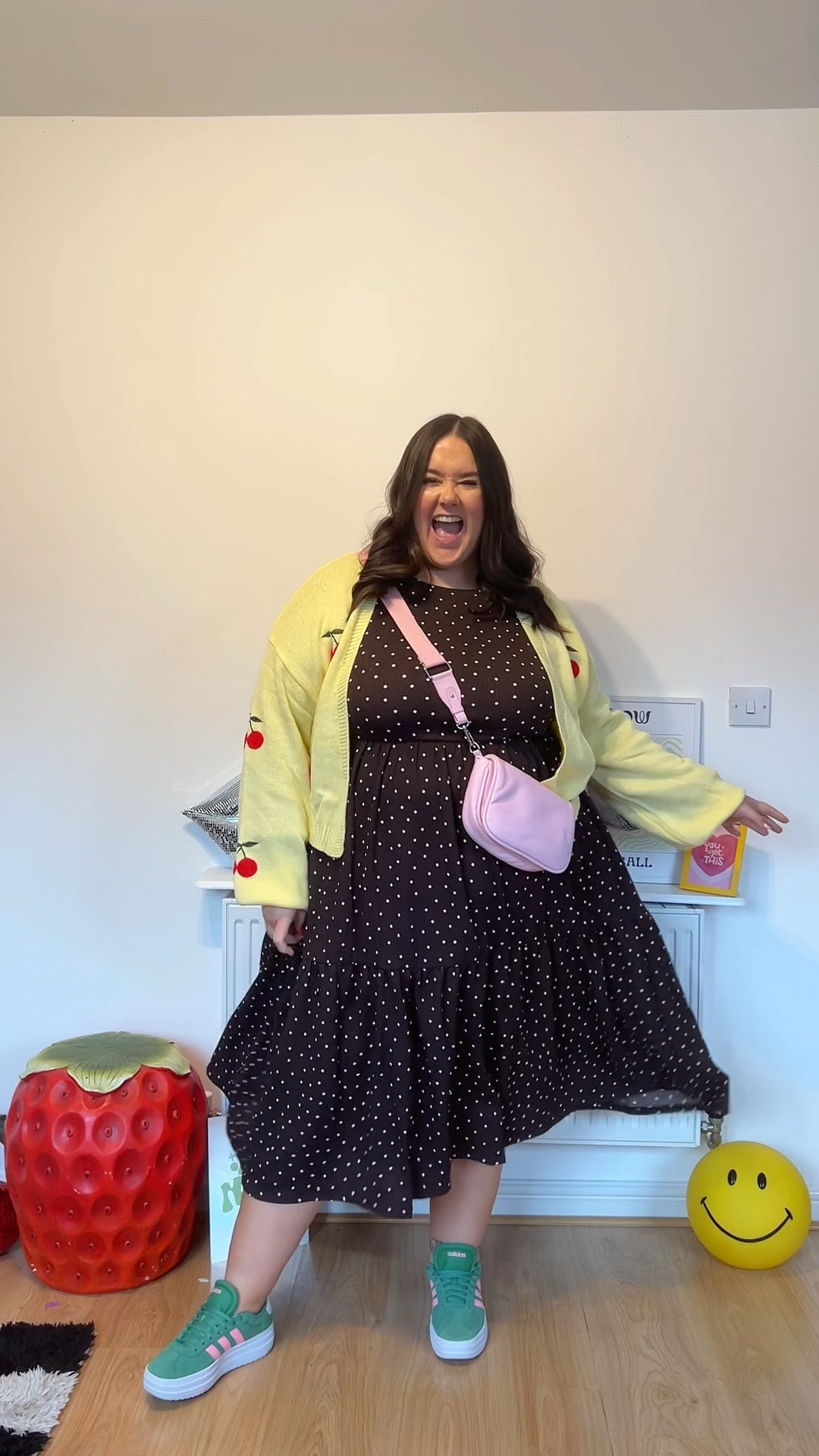 Plus size spring outfit Inspo 🌼🫶🏻✨🍓

