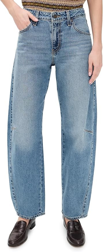 Levi's Womens Baggy Dad Barrel | Amazon (US)