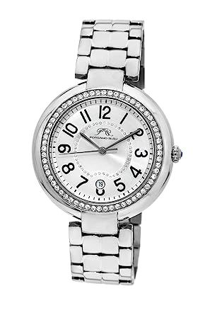 Porsamo Bleu Luxury Sofia Silver Tone Stainless Steel Ladies' Watch 951ASOS | Amazon (US)