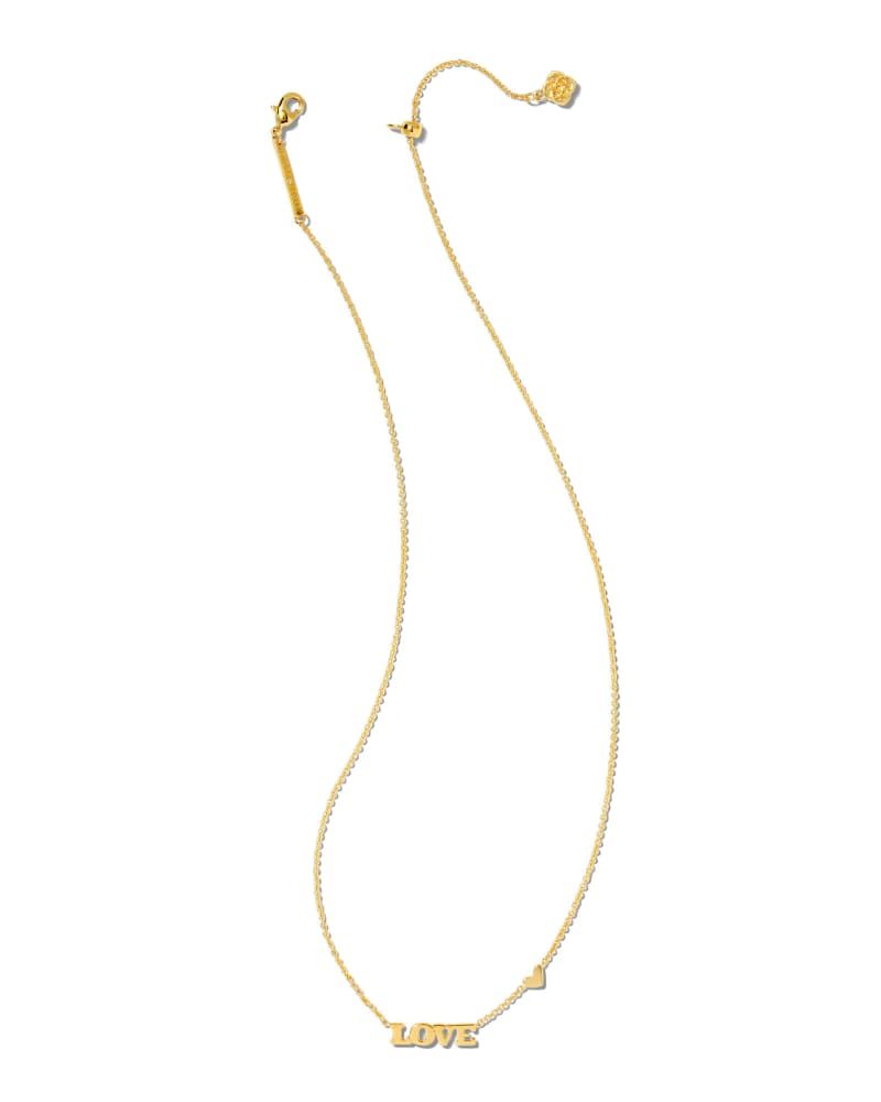 Love Pendant Necklace in Gold | Kendra Scott