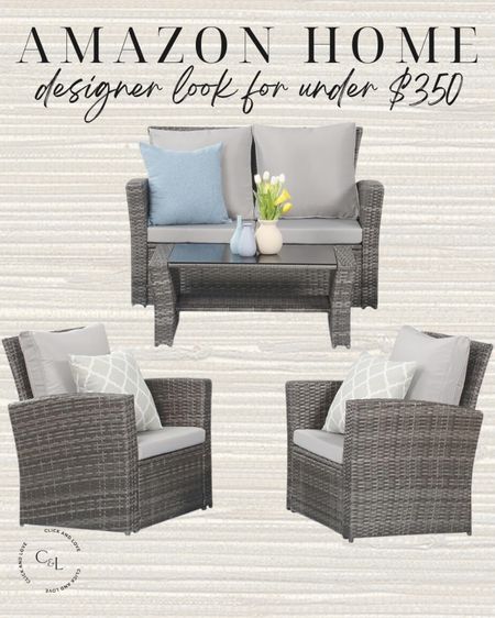 Outdoor furniture for under $350! Such a great price for this set. A budget friendly way to refresh your outdoor space ✨

Outdoor decor, outdoor furniture, patio furniture, seasonal decor, look for less, outdoor refresh, spring refresh, summer refresh, patio update, outdoor remodel,  Amazon, amazon home decor finds , Amazon home, Amazon must haves, Amazon finds, amazon favorites, Amazon home decor #amazon #amazonhome



#LTKhome #LTKstyletip #LTKfindsunder100
