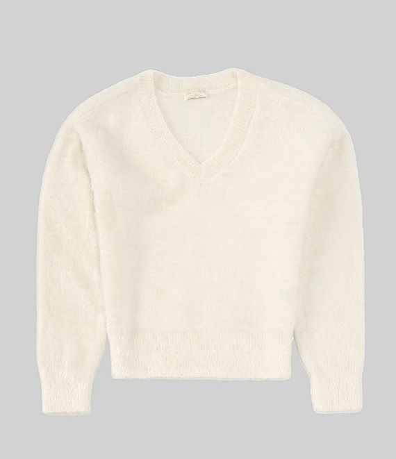 Little Girls 2T-6X Eyelash Sweater | Dillard's