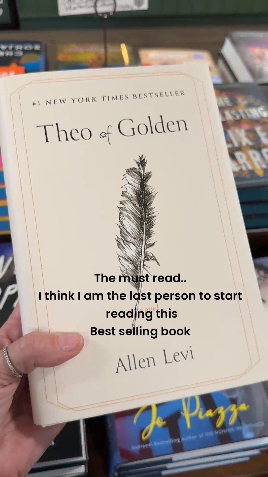 Best selling book…
Theo the golden
I think I am the last person to start reading this book!
And it’s so good!
A must read book

#LTKdayinmylife #LTKstorytime #LTKOver40