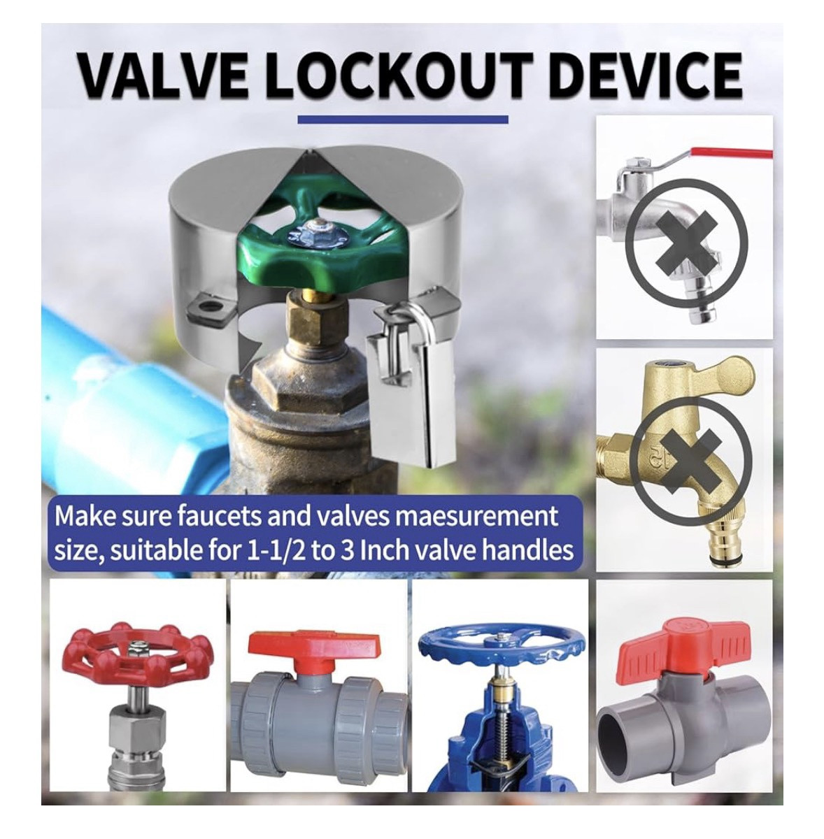 Ordered these water lock outs for our water spigots in the front yard.  #amazon #yard #home

#LTKHome #LTKFindsUnder50 #LTKSaleAlert