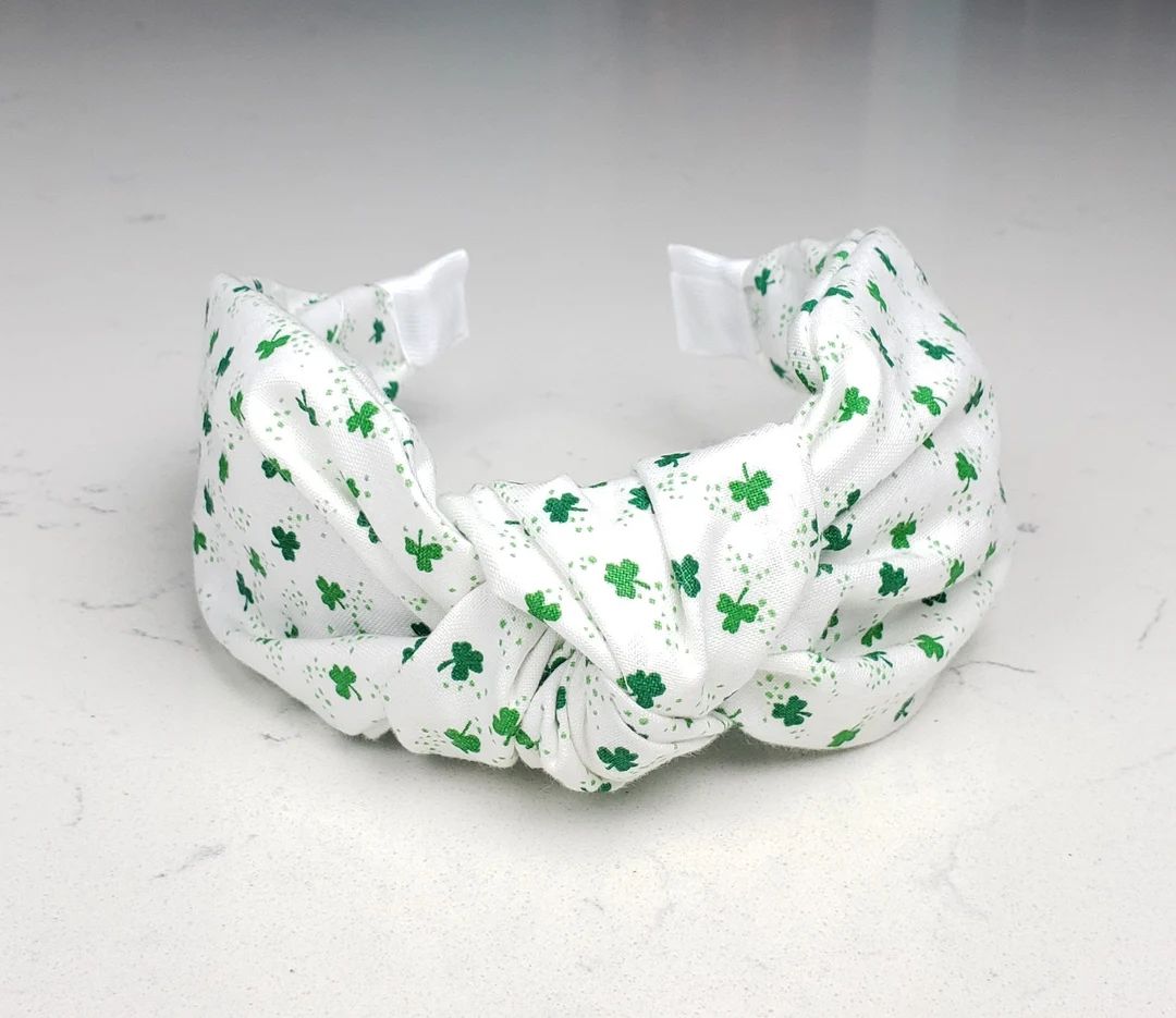 The Merida Knotted Headband Knotted Headband, St. Patrick's Day Headband, Hard Knot Headband, Cot... | Etsy (US)