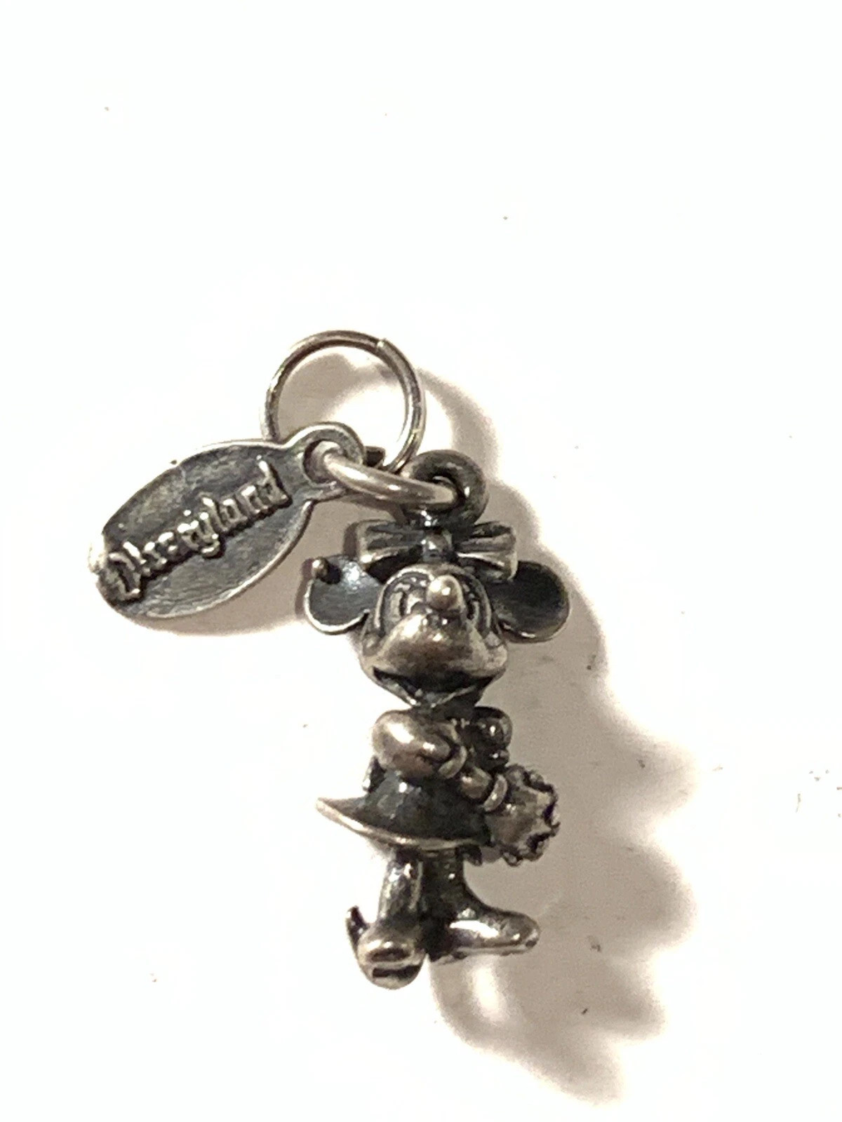 Vintage Disneyland Sterling Silver Minnie Mouse 3D Charm | eBay US