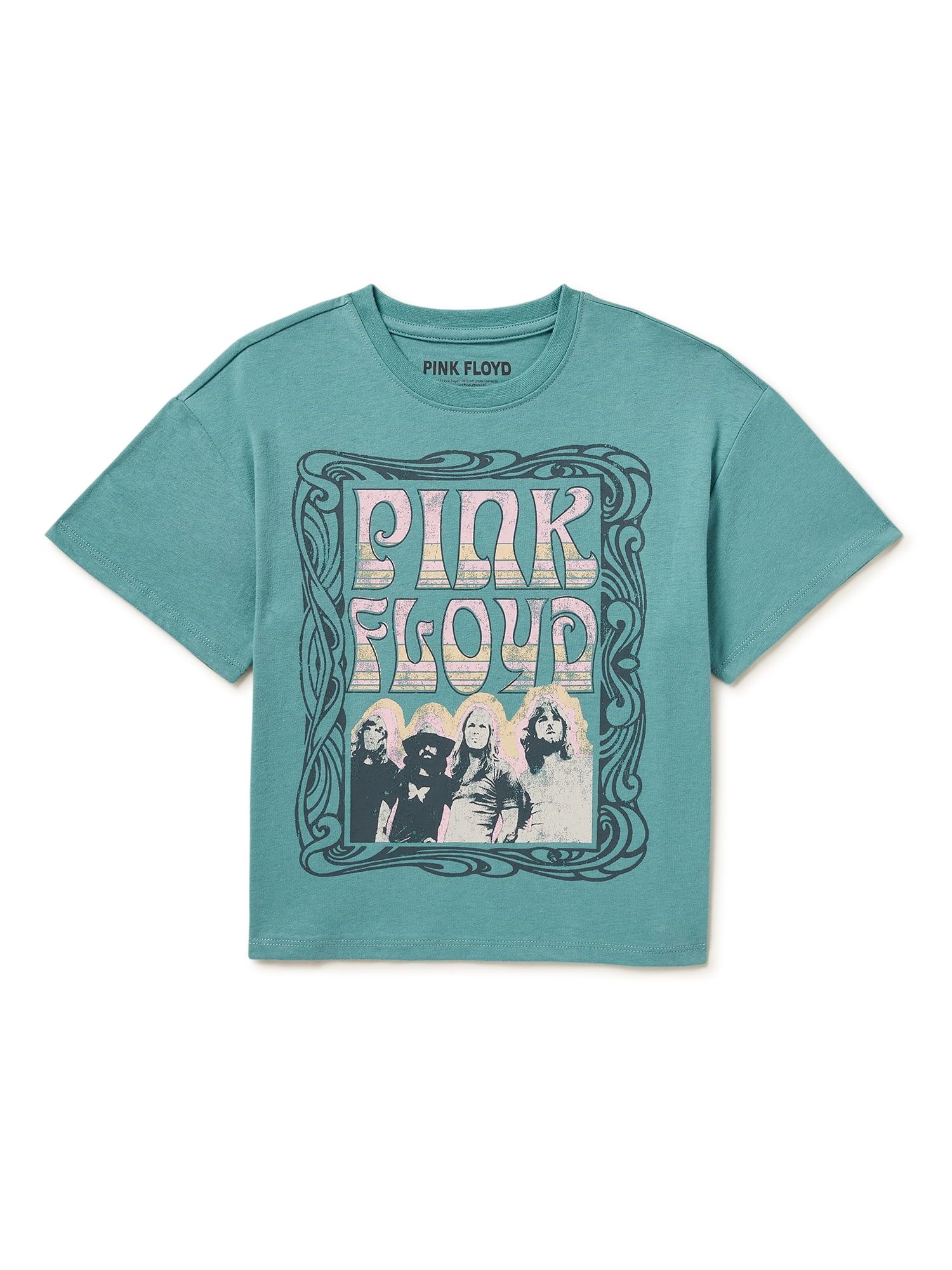 Grayson Social Girls Pink Floyd Graphic T-Shirt | Walmart (US)