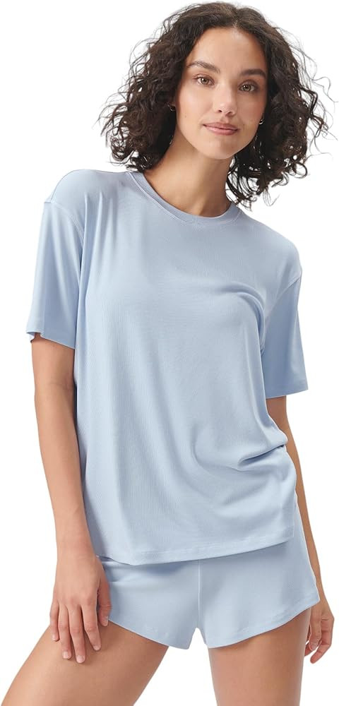 florence by mills Women's Cozy Crush Oversized Tee | Amazon (US)