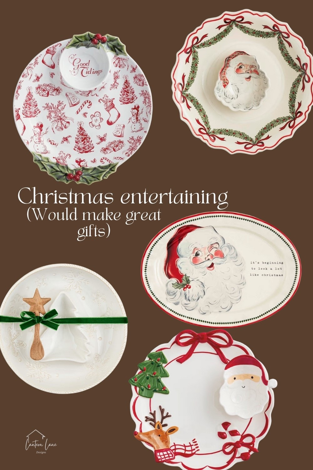 Christmas and holiday entertaining! These serving trays and platters are so cute and would make great gifts this season!

Christmas tree appetizer plates, reindeer serving plates, holiday entertaining ideas, holiday decor, Christmas gift ideas , holiday gift ideas 


#LTKSeasonal #LTKHome #LTKHoliday