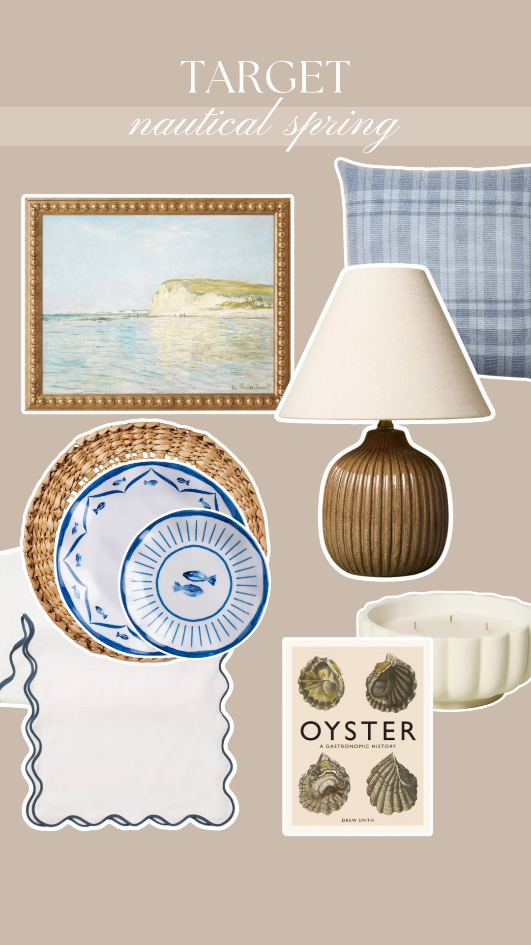 Spring nautical refresh for your home! All from target!