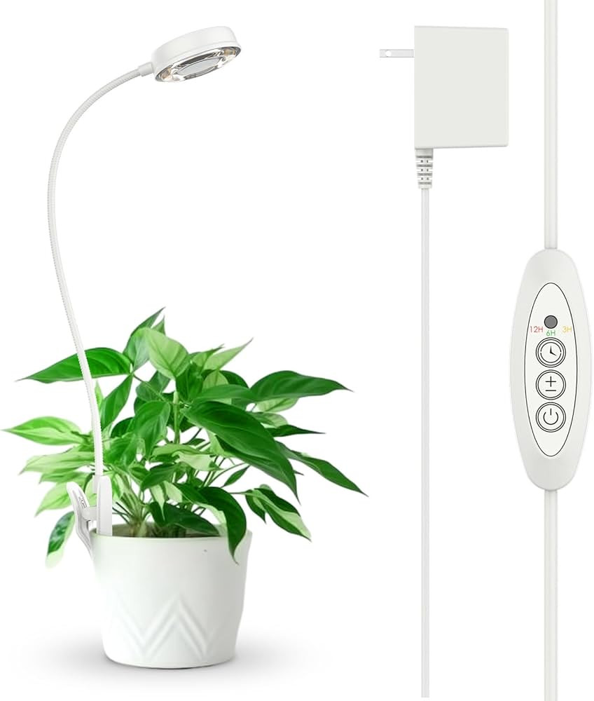 SANSI Grow Lights for Indoor Plants, Pot Clip LED Plant Light for Growing Full Spectrum, Plant Gr... | Amazon (US)