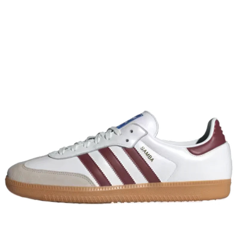 adidas Samba OG 'White Burgundy Gum' IF3813 | KICKS CREW