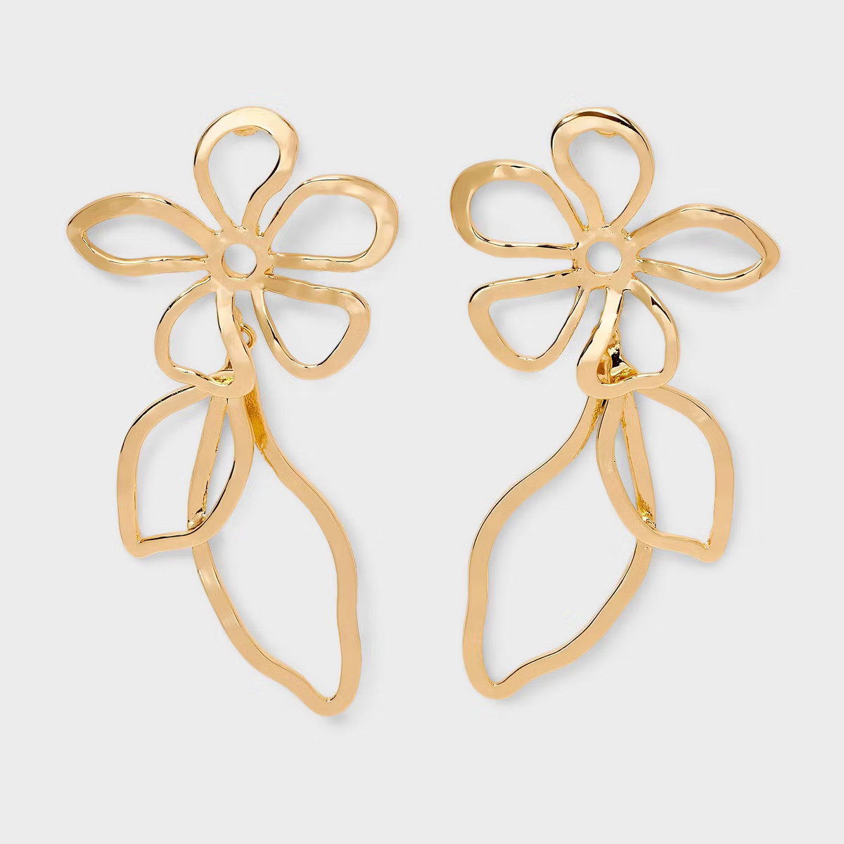 Flower Drop Earrings - A New Day™ | Target