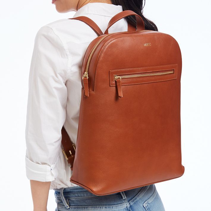 Zoe Leather Backpack | Mark and Graham