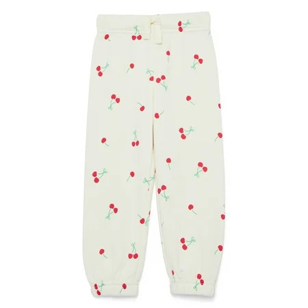 Wonder Nation Toddler Girls Fleece Jogger Pants, Sizes 2T-5T | Walmart (US)