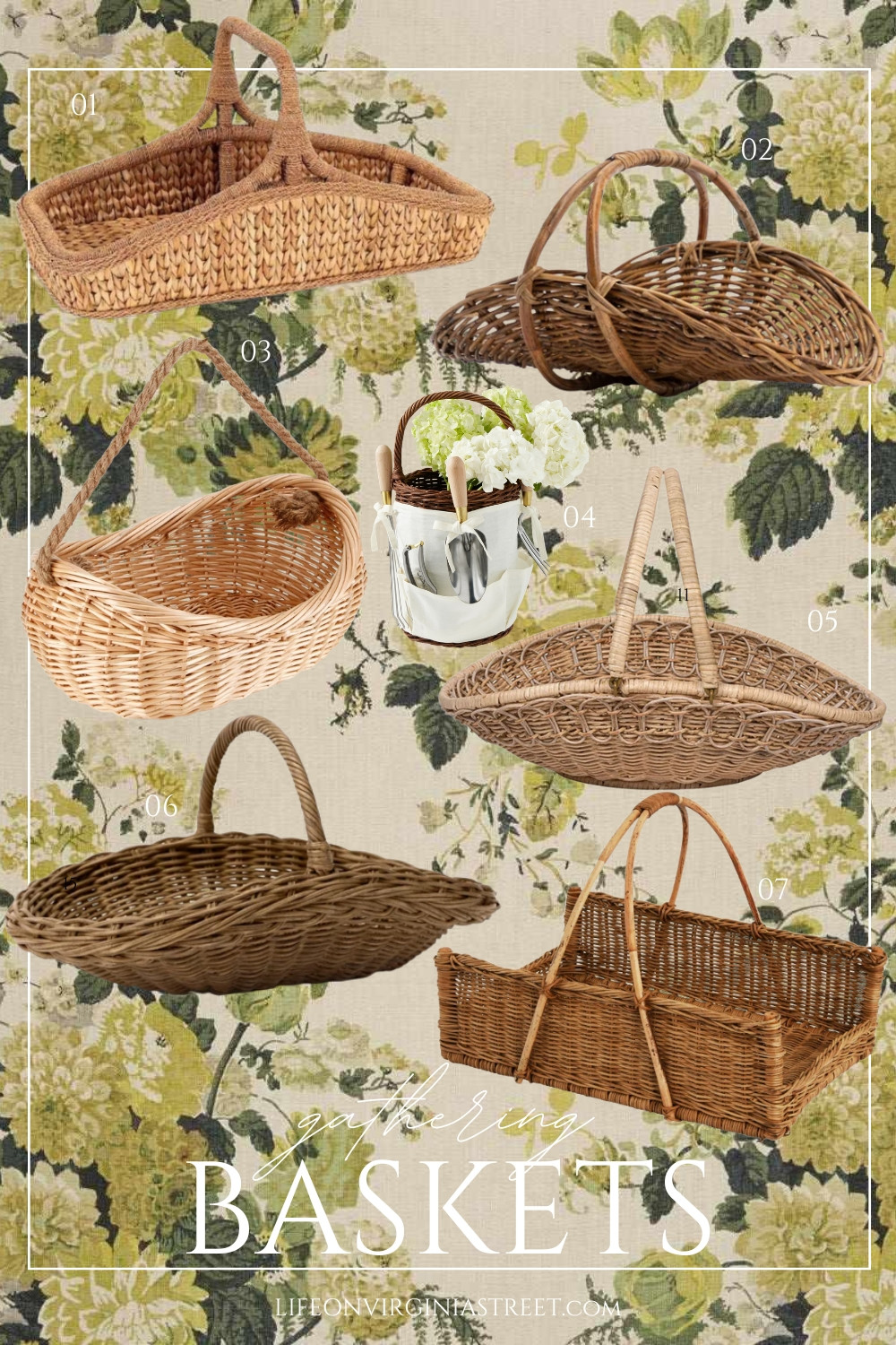 Kind of obsessing over gathering baskets right now. Perfect for herbs or veggies from your garden, clipping flowers, or foraging stems and other wildflowers!

#LTKHome #LTKSaleAlert #LTKSeasonal #LTKSeasonal #LTKHome #LTKSaleAlert