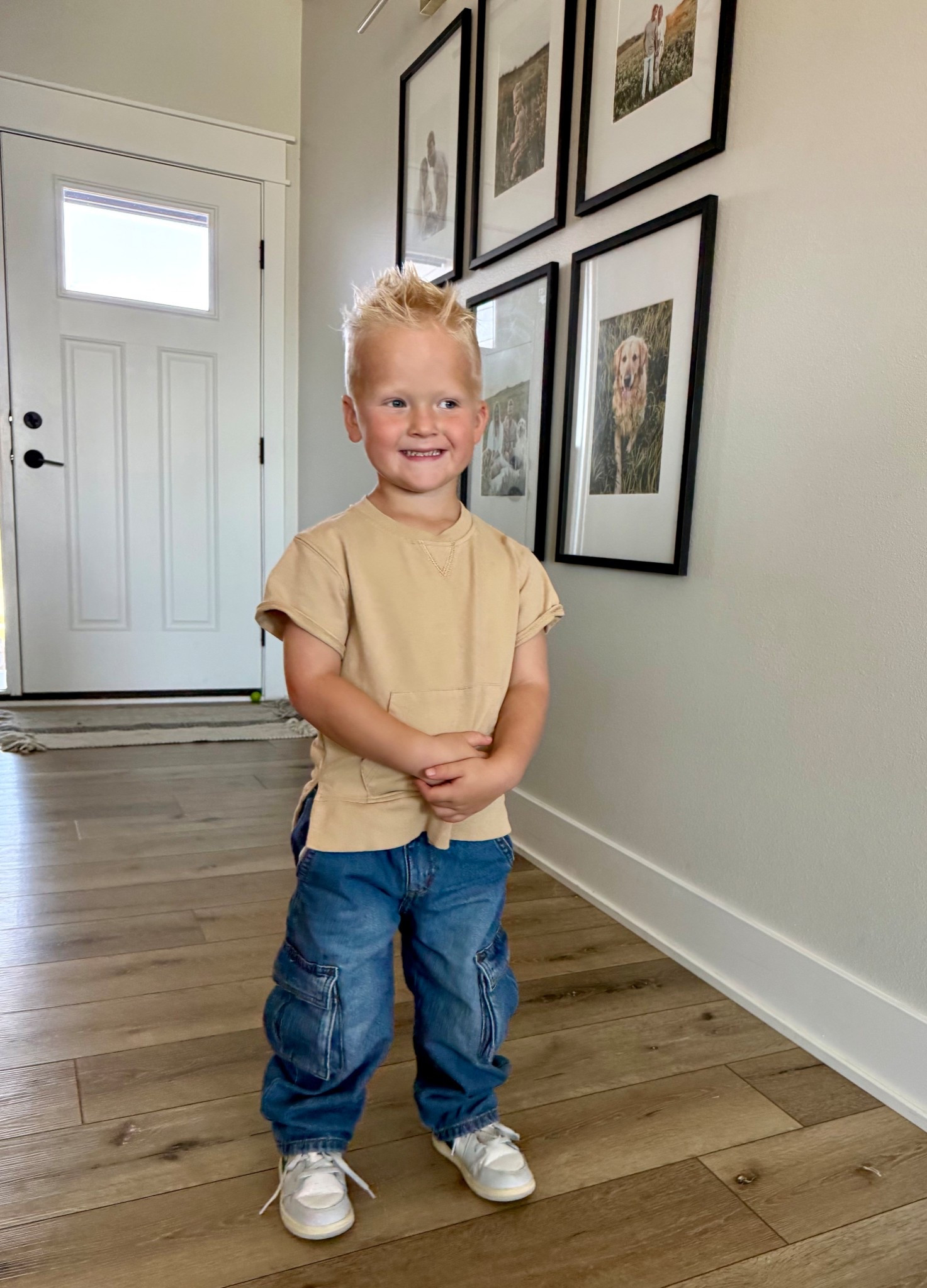 Toddler boy fall finds are my favorite! These baggy jeans come in two colors and are so cute! Under $10 right now! 

My toddler is wearing the 3T and is 3.5 years old. 38lbs. He typically wears 3-4T in pants so I sized down and still have the baggy look! 

#LTKKids #LTKSaleAlert #LTKFindsUnder50