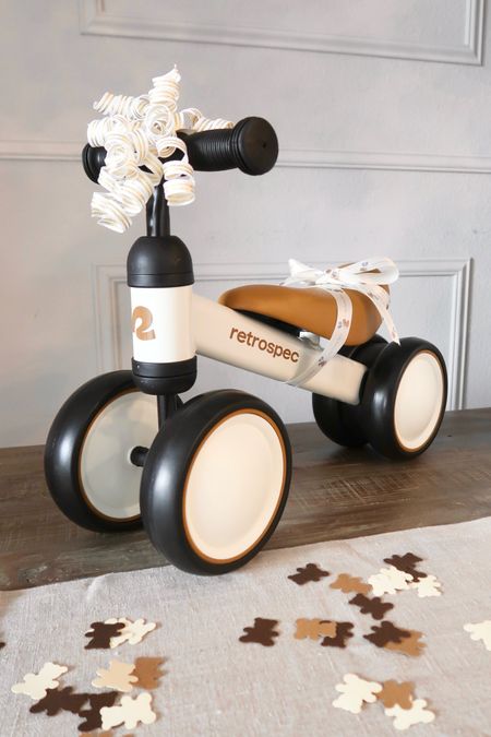 The cutest bicycle baby tricycle toddler trike. We gifted this to our son and he loves riding it!

#LTKparties #LTKkids #LTKbaby