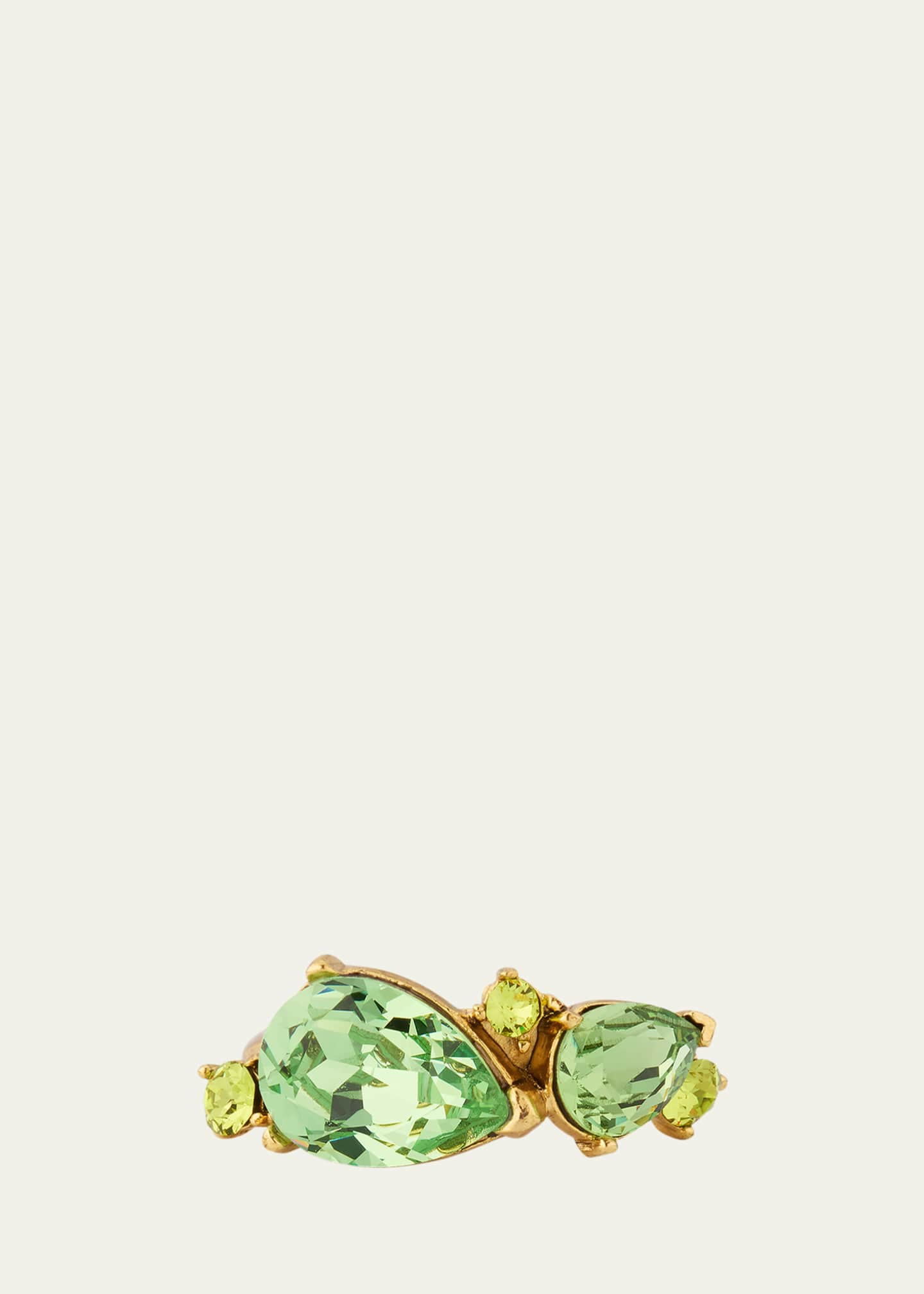 Oscar de la Renta Double Pear Ring | Bergdorf Goodman